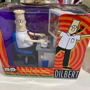 Dilbert @1998 M&Ms Dispenser
Never used
